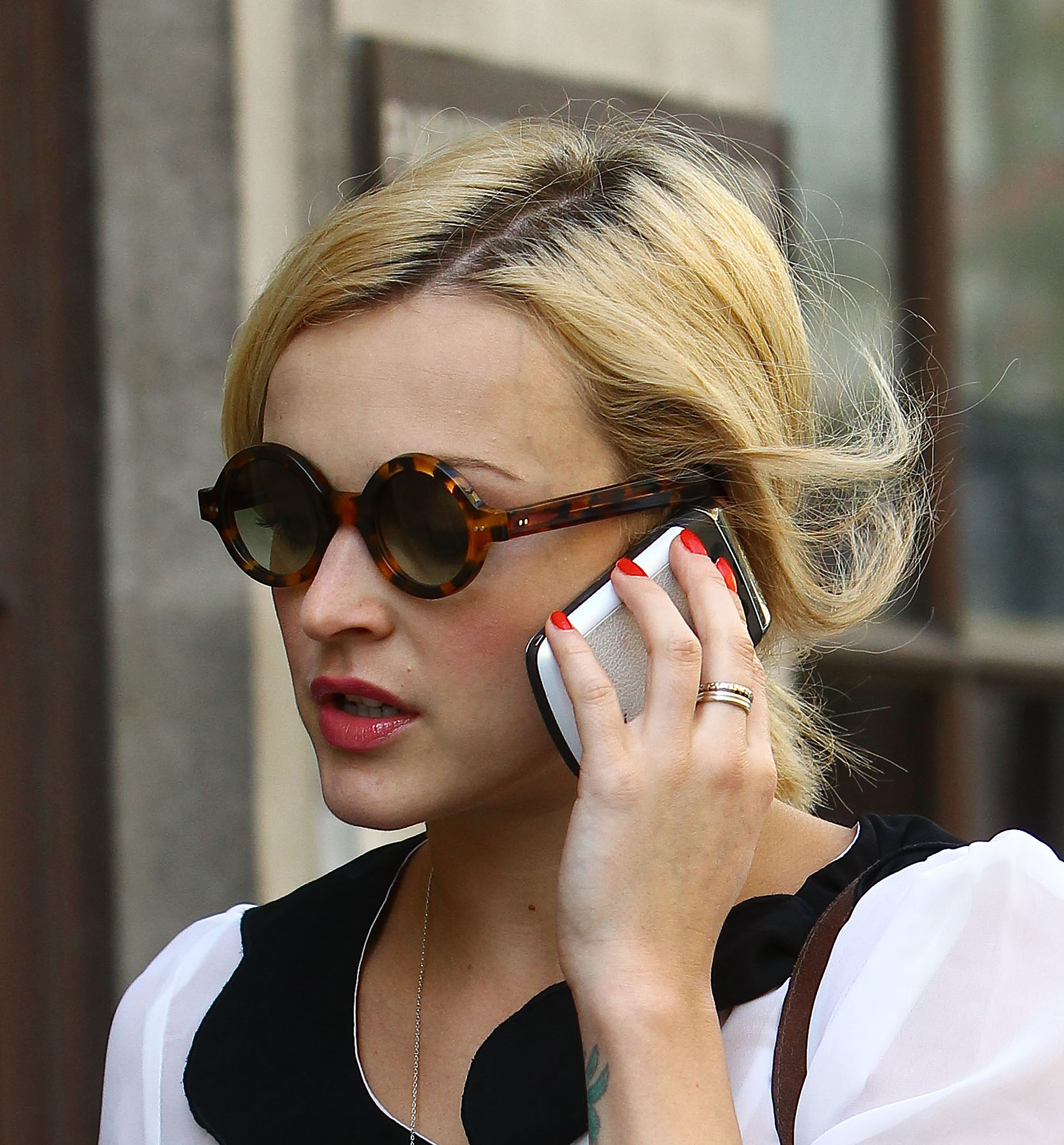 Fearne Cotton arriving at the BBC Radio One studios pictures | Picture 63410